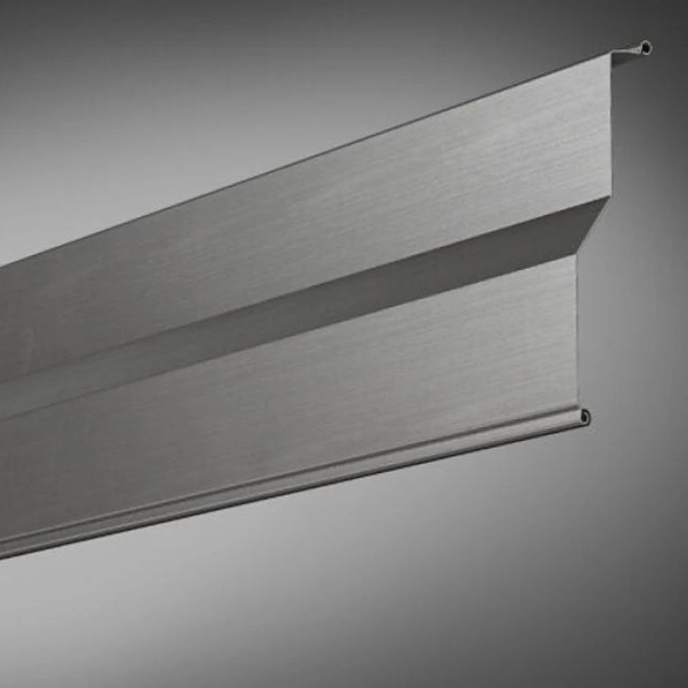 ROMA Z slat — crimped aluminum external venetian blind profile for better wind stability